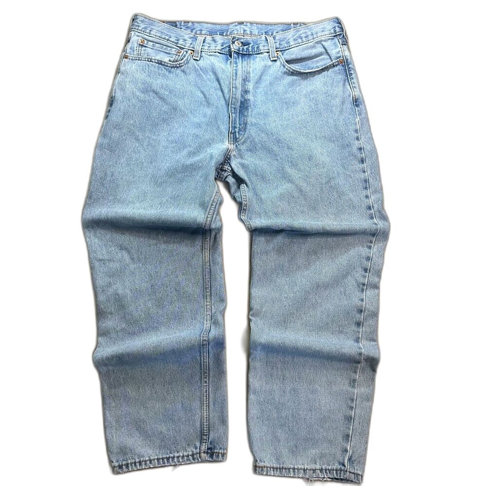Levi Strauss & Co. Mens 550 38x30 Zip Fly Denim Jeans Blank R Tab